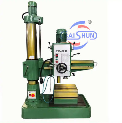 Z3050 Mesin Pengeboran Radial 50mm 40mm 63mm Dengan Kepala Penggilingan Kolom vertikal