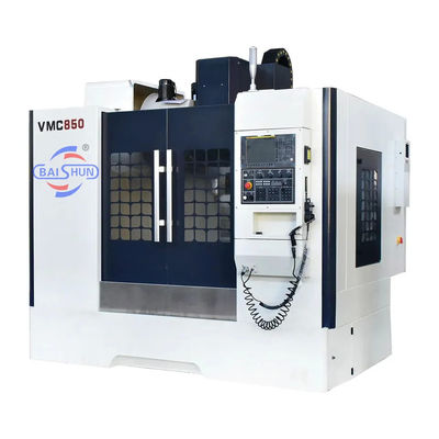 Torno besar penggilingan Cnc pusat pemesinan vertikal kekakuan tinggi Bt40 Spindle