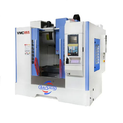 Torno Cnc Vertical Machine Center Aluminium Profile Cnc Fanuc Pengeboran Mesin Penggilingan