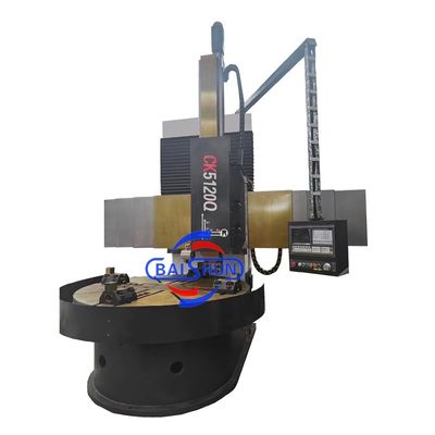Mesin Lathe Vertikal CNC Metal Turning