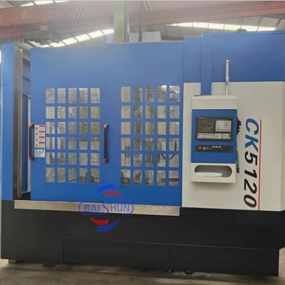 Perbaikan Bilyar Cue Lathe Cnc Vtl Ck5112 Single Turret Tipe 1600mm