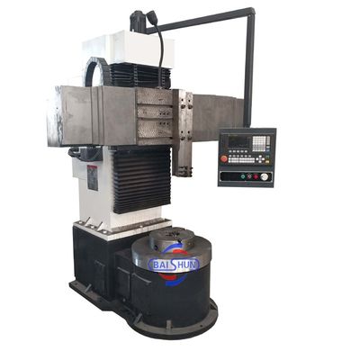 Otomatis Single Column CNC Vertikal Turret Lathe Cast Iron Metal Steel Pemotongan