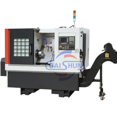 TCK40 Turret Otomatis Horisontal Slant Bed Mesin CNC Lathe