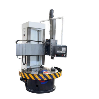 CNC Heavy Duty Vertikal Turret Mesin Lathe Metal Cutting Lathe Keakuratan Tinggi CK5112