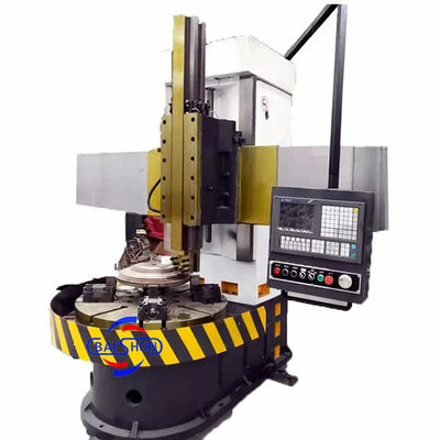 Vtl Cnc Vertical Lathe Machine Dengan Alat Hidup Siemens Controller