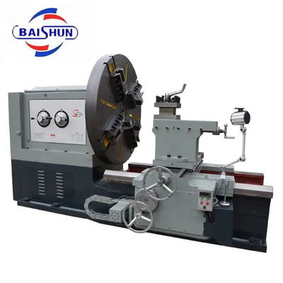 Conventional CNC Face Lathe Machine Heavy Duty Flange Manual Jenis Lantai