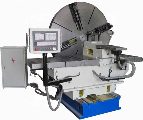 C6016 flange mesin bubut mesin bubut logam menghadapkan digital pembacaan lantai menghadap mesin pemotong