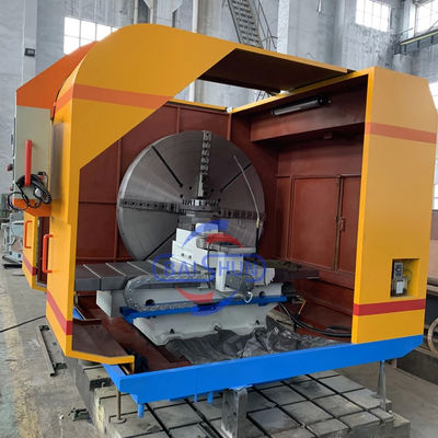 C6030 Flange Face Lathe Machine Horizontal Untuk Memutar Roda Aluminium
