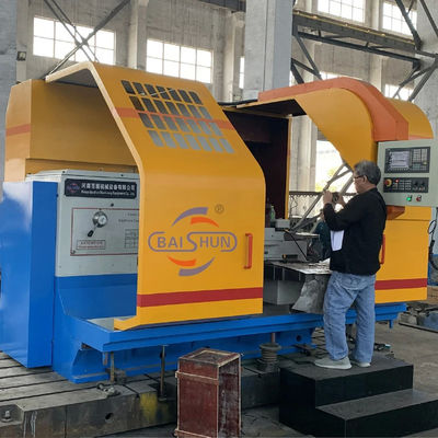 Mesin CNC Face Lathe Precision High Auto Wheel Turning Lathe