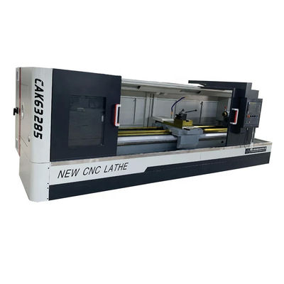 CK6150 Horizontal Cnc Lathe Machine Tinggi Precision Flat Bed Mekanika