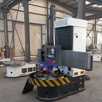 Vtl Cnc Vertical Turret Lathe Single Column Brake Disc Turning Mesin
