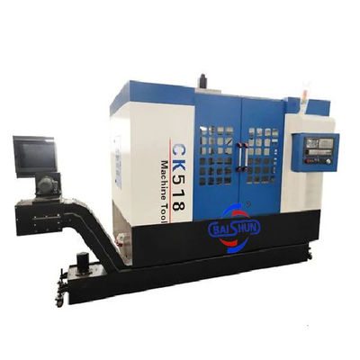 Swiss tipe Torno CNC mesin putar vertikal untuk pengolahan drum rem Ck5116