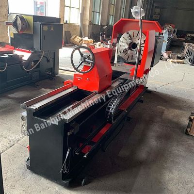 Mesin Bubut Horisontal Besar Tugas Berat Manual Seri Cw Torno PARA Metal