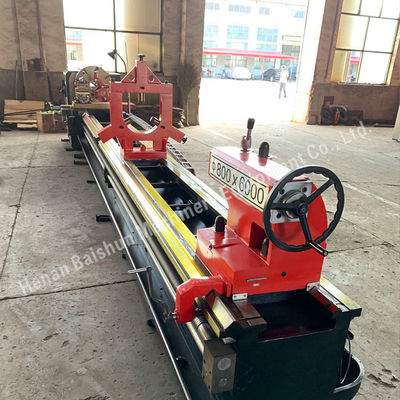 Heavy Duty 4 Meter Universal Diameter Besar Ukuran Mesin Lathe Logam Horizontal