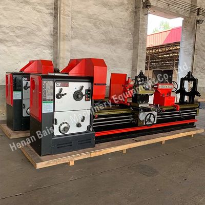 HRC52 Kekerasan Mesin Lathe Horizontal Potensi Pemotongan Cw61110q*3000