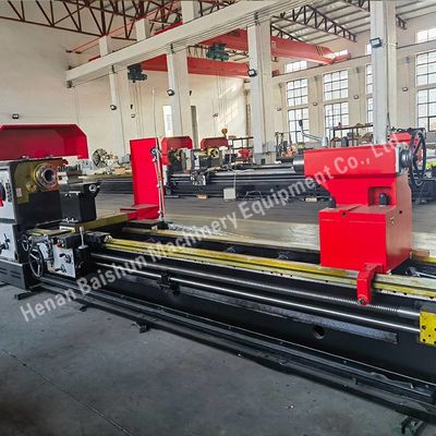 CNC Horizontal Turning Lathe Tugas Berat Kecepatan Tinggi Swing In Gap Lathe