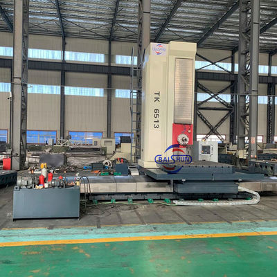 130mm Tipe lantai Cnc Horizontal Boring Milling Machine Kekakuan tinggi