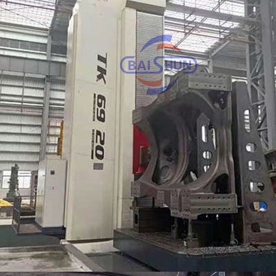 Tipe Lantai Universal Metal Boring Mills 4 Axis TK6926 CNC Boring Dan Mesin Fring