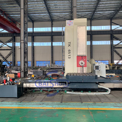 30/40 KW Motor Power CNC Horisontal Boring dan Milling Machine untuk berat-tugas memotong