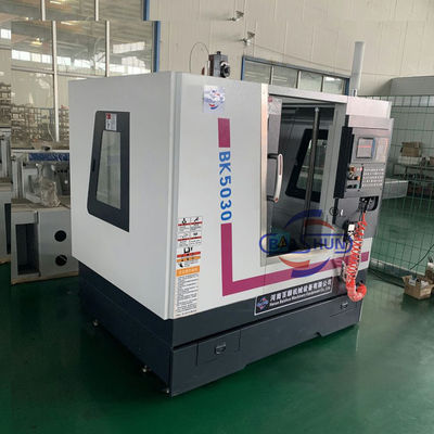 Keyway CNC Vertikal Slot Membuat Mesin Otomatis BK5040 BK5050 Slot Mesin
