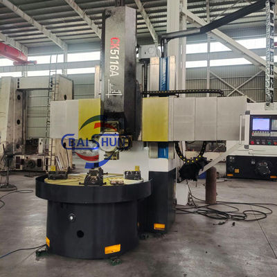 Mesin Cnc Lathes Tugas berat CK5125 Lathe Mill Combo Vertical Cnc Lathe Machine