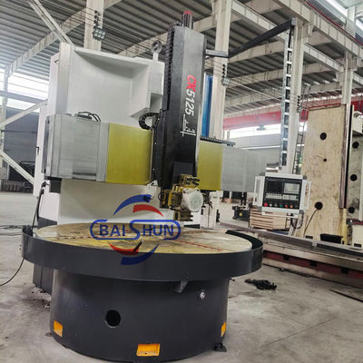 Mesin CNC Metal Heavy Duty Vertical Lathes Mesin Alat Untuk Memotong Logam