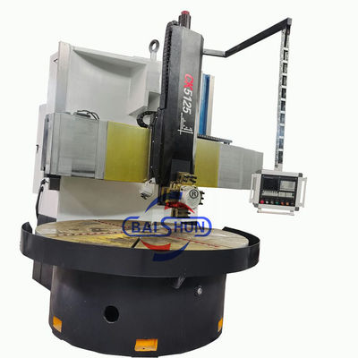 Single Column Vertical Turret Lathe CK5125 Ukuran Besar Vertical Lathe Cnc Vertical Lathe