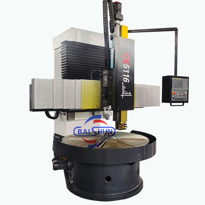 GSK Vertikal mesin bubut CK5116 Torno CNC Vertikal Metal Turning Mesin bubut