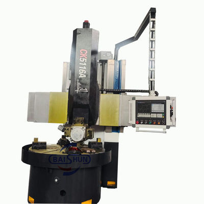 Pemotong berat satu kolom vertikal mesin bubut CK5116 vertikal CNC mesin bubut Torno