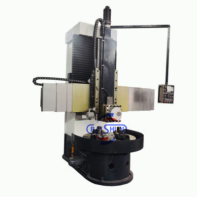Heavy Duty Metal Turning Lathe CK5112 CNC Vertikal Satu Kolom Mesin Lathe