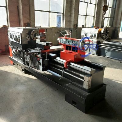 Pasar Meksiko CW6263 Konvensional Center Gap Bed Horizontal Lathe Machine