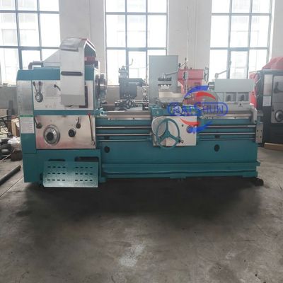 Heavy Duty 105mm Spindle Bor Metal Lathe Mesin Lathe Horizontal Baru