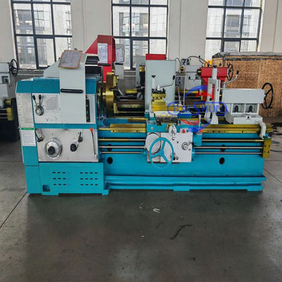 Heavy Duty Big Bore Metal Lathe CW6163 Mesin Pusing Horisontal Untuk Gulung