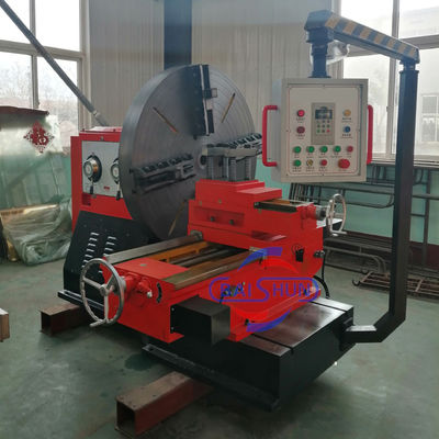 PLC Mengontrol Lantai Tipe C6020 Mesin Lathe Merah Merah