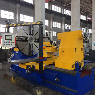 Mesin bubut konvensional Alat mesin putar Flange Menghadap bubut