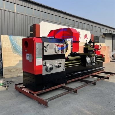 Heavy Duty Torno Roll Rotor Turning Mesin Lathe Horisontal Konvensional