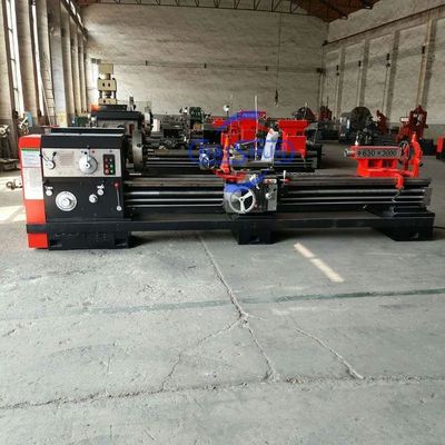 CW6280Q Bagian Kerja Besar Tugas Berat Pusing Mesin Lathe Horiontal Mesin Torno