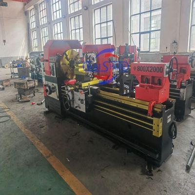 CW6280Q Horizontal Torno Paralelo Manual Mesin Bubut Logam Torno