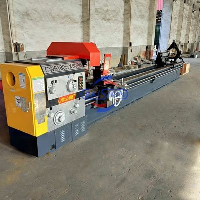 Mesin Bubut Manual Tipe Celah CW6280B Mesin Bubut Tugas Berat Pembubutan Logam