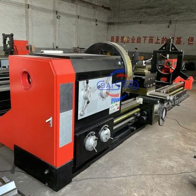CW62125 Conventional Metal Shaft Working Flat Bed Lathe Machine (Mesin mesin bubut dengan batang logam konvensional)
