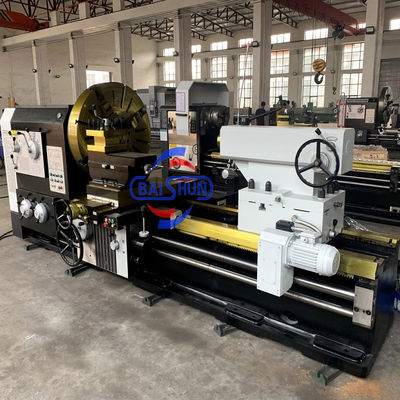 Heavy Duty Universal Lathe CW61125 Mesin Lathe Horizontal Diameter Besar