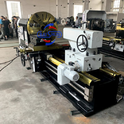 Tugas berat horizontal mesin semi-otomatis Lathe menghidupkan Tornos