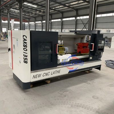 Metal Live Tooling Flat Bed Precision Horizontal CNC Cutting Lathe Mesin