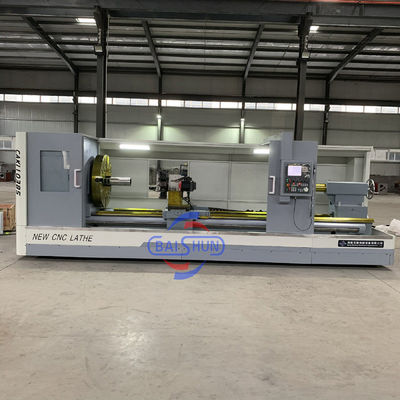 Manufaktur Modern Dasar Precision CNC Lathe dengan 52/80/105 Spindle Bor