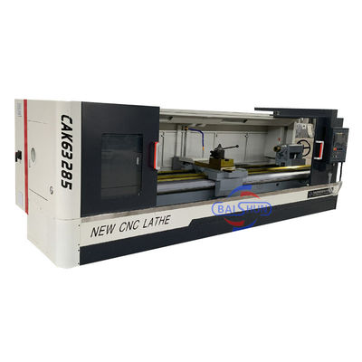 150mm Tail Stock Center Travel Heavy Duty Machining Capacity Flat Bed CNC Lathe Mesin