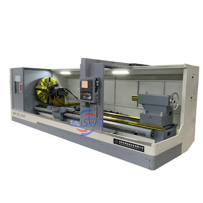 Profesional Flat Bed CNC Lathe Turning Machine dengan Max. Swing Diameter 500mm