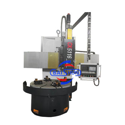 Tunggal Kolom Universal Tipe Metal Turning VTL CNC Vertikal Lathe