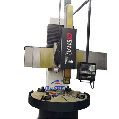 Otomatis CK5117 Cnc vertikal menara mesin lathe logam memutar mesin lathe