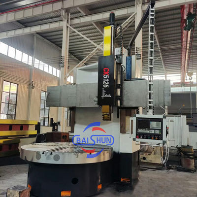 CE Disetujui CK5126 High Rigidity cnc Single Column Vertical Turret Lathe