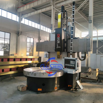 CK5125 Meja Rotary Tugas Berat Single Column CNC Vertical Lathe